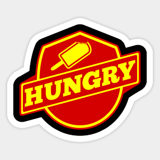 Hungry Sticker